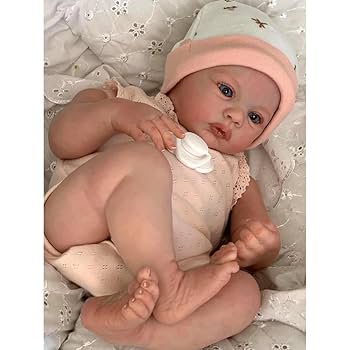 Amazon | Lonian リボーンドール 女の子 リアルな目は開いた 18